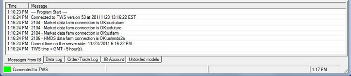 Workstation Data Display