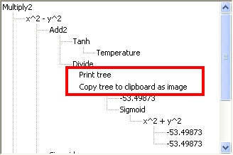 Tree export