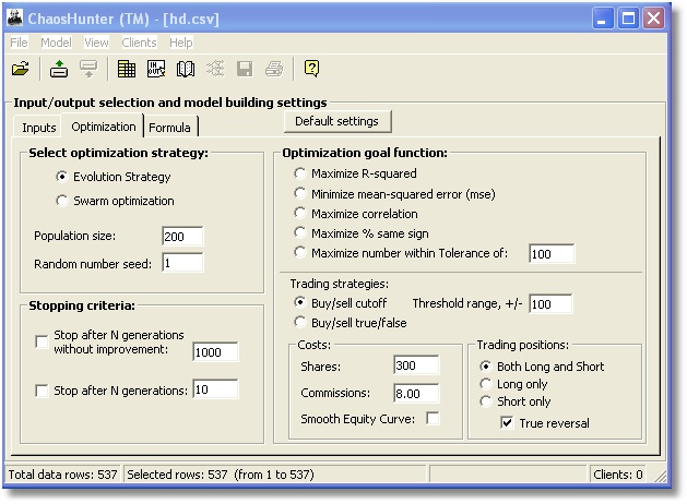 Example 1 Select Optimization
